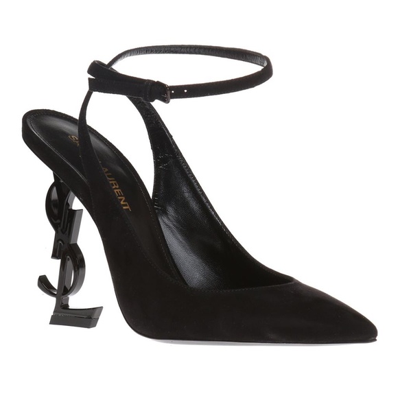 SAINT LAURENT 'OPYUM' PUMPS US 6 Black - Picture 4 of 12